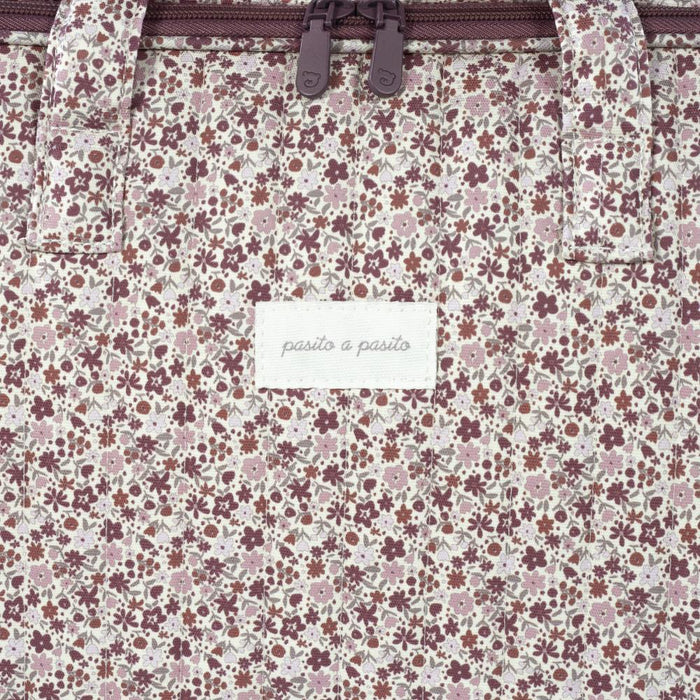 Mala de Maternidade Pasito a Pasito Cherry Flowers