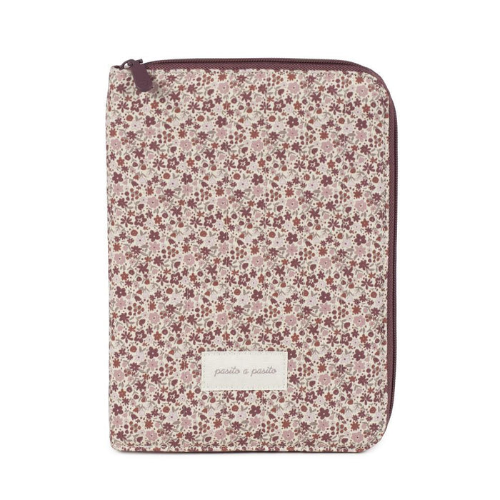 Porta Documentos Pasito a Pasito Cherry Flowers