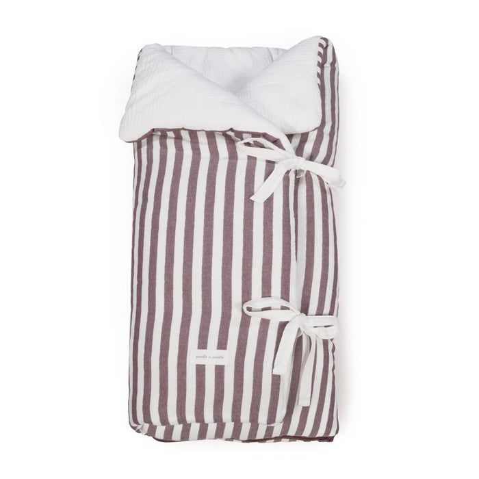 Manta Baby Nest Pasito a Pasito Cherry Strips