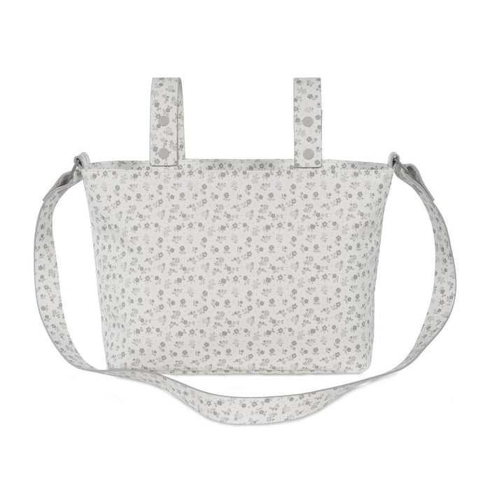 Mala Tiracolo Pasito a Pasito Little Bloom Flowers Grey
