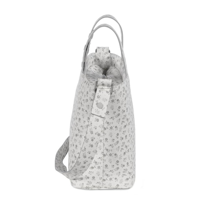 Mala Tiracolo Pasito a Pasito Little Bloom Flowers Grey
