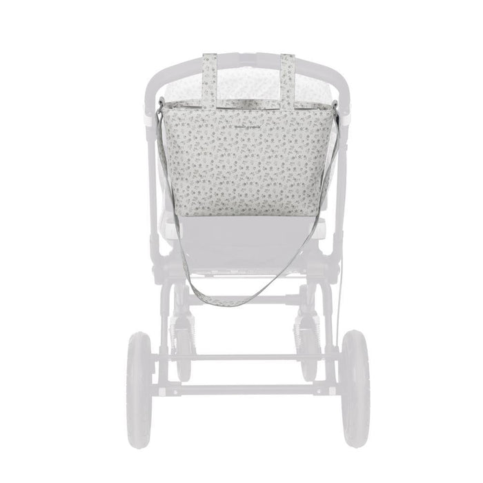 Mala Tiracolo Pasito a Pasito Little Bloom Flowers Grey
