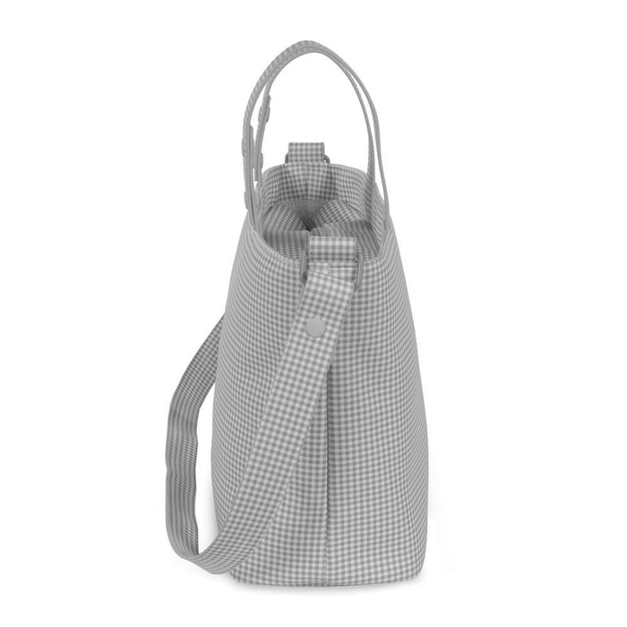 Mala Tiracolo Pasito a Pasito Little Bloom Vichy Grey