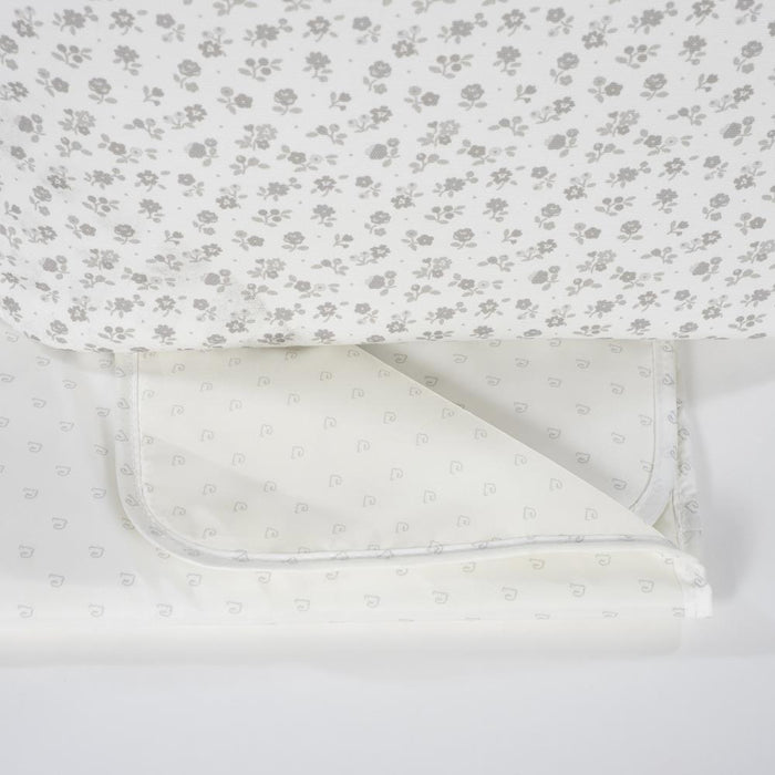 Mochila Pasito a Pasito Little Bloom Flowers Grey