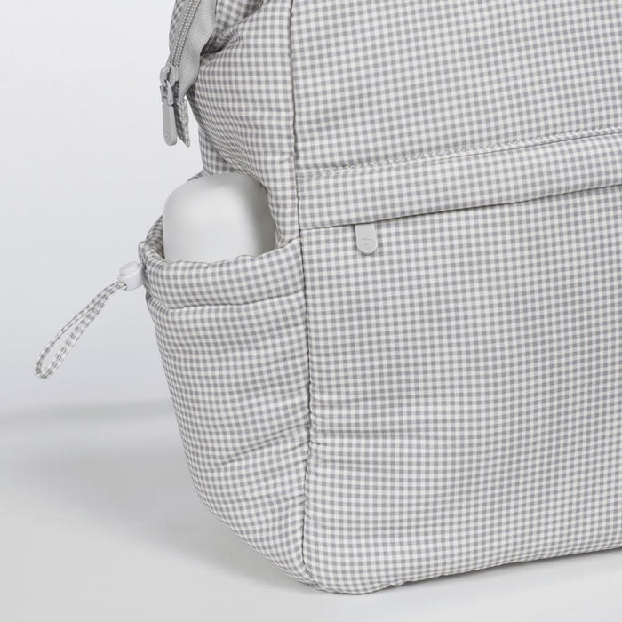 Mochila Pasito a Pasito Little Bloom Vichy Grey