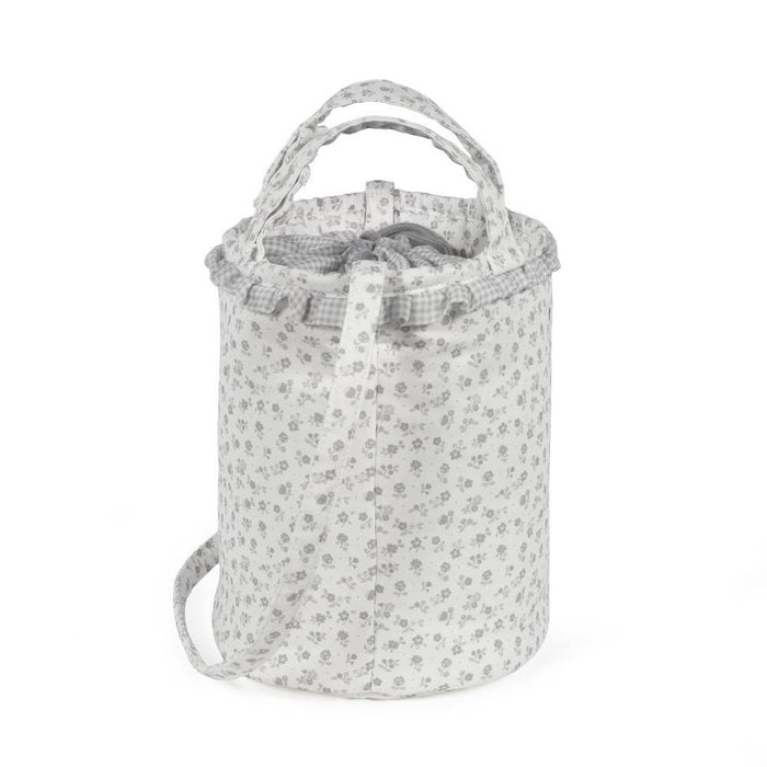 Mala Organizadora Bucket Pasito a Pasito Little Bloom Flowers Grey