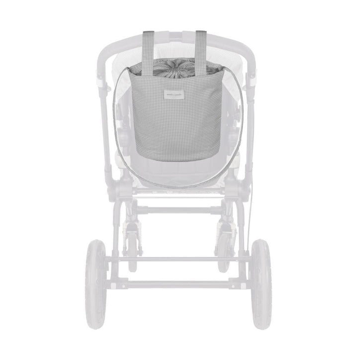 Mala Organizadora Bucket Pasito a Pasito Little Vichy Grey