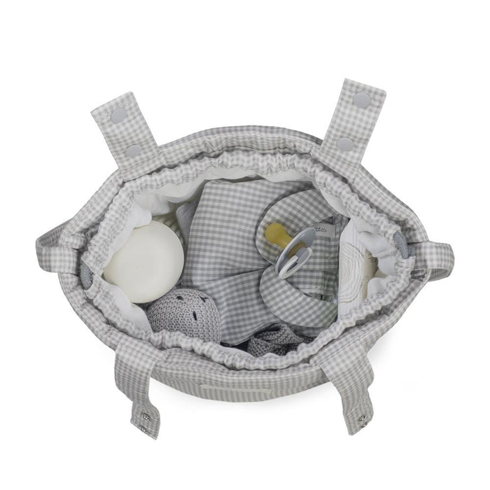 Mala Organizadora Bucket Pasito a Pasito Little Vichy Grey