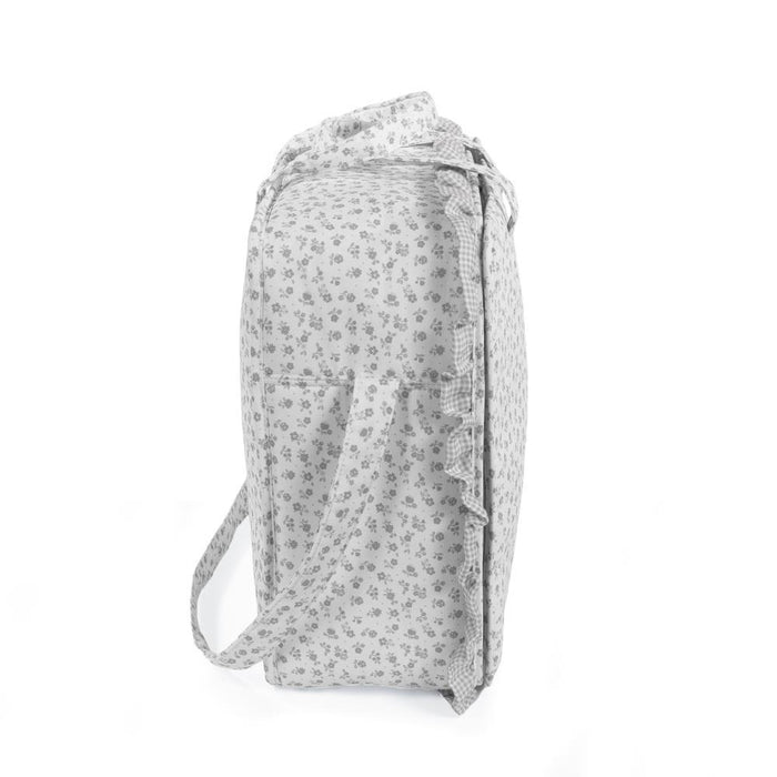 Mala de Maternidade Pasito a Pasito Little Bloom Flowers Grey