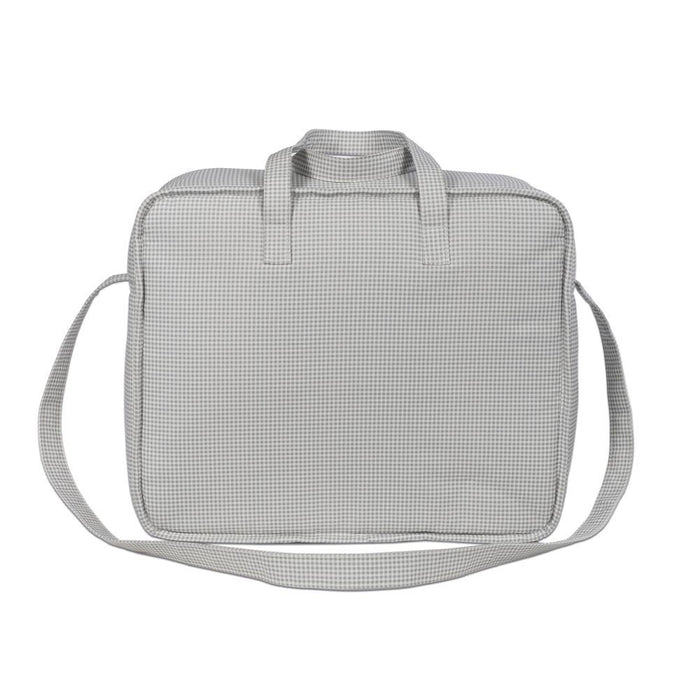 Mala de Maternidade Pasito a Pasito Little Bloom Vichy Grey
