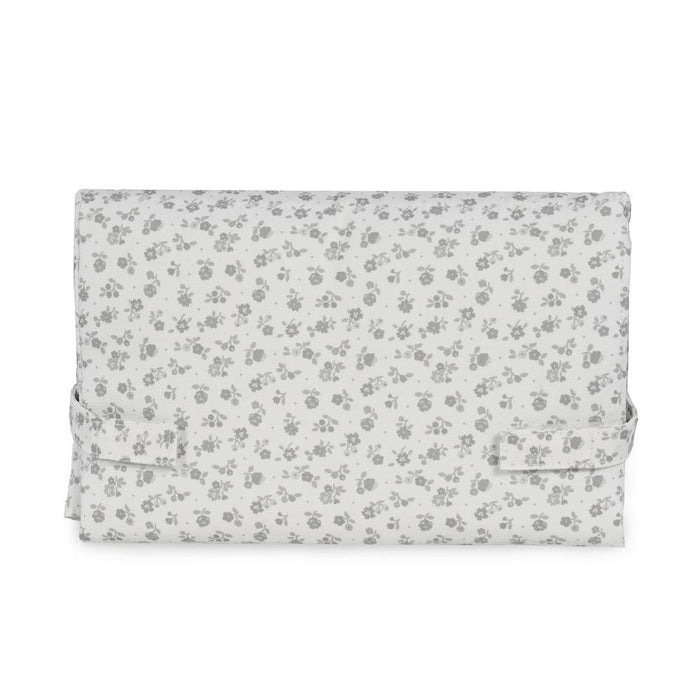 Muda Fraldas Pasito a Pasito Little Bloom Flowers Grey