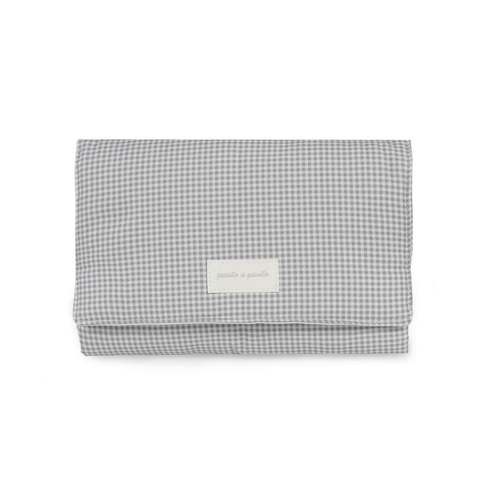 Muda Fraldas Pasito a Pasito Little Bloom Vichy Grey