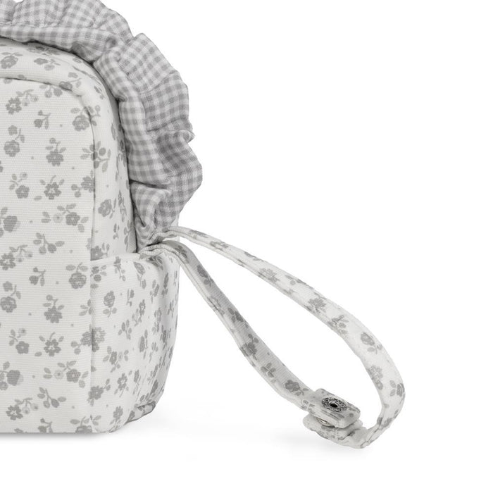 Necessaire Pasito a Pasito Little Bloom Flowers Grey