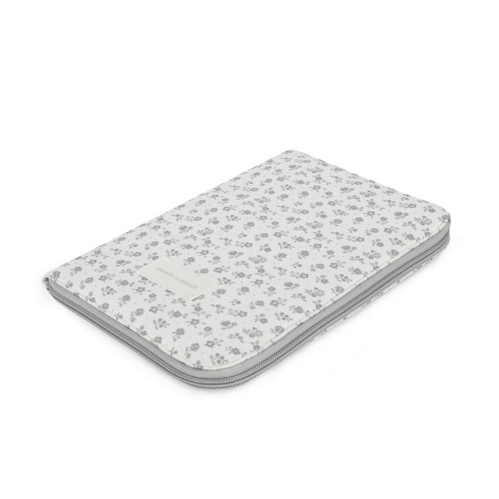 Porta Documentos Pasito a Pasito Little Bloom Flowers Grey
