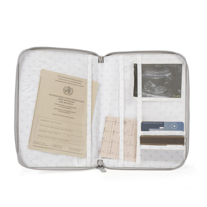 Porta Documentos Pasito a Pasito Little Bloom Vichy Grey