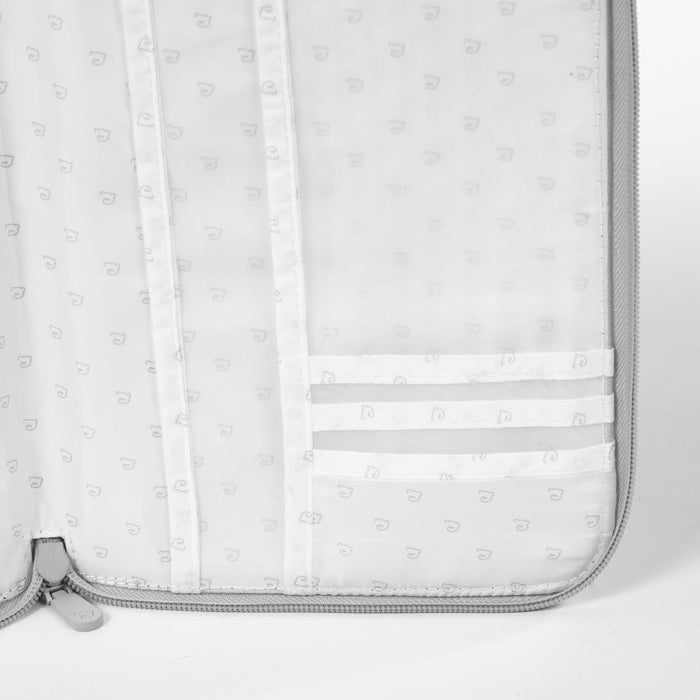 Porta Documentos Pasito a Pasito Little Bloom Vichy Grey
