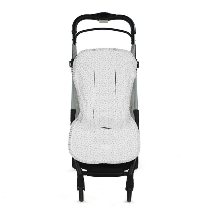 Colchonete Pasito a Pasito Little Bloom Flowers Grey