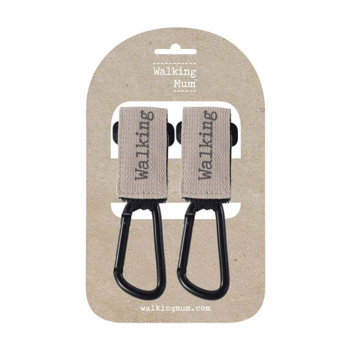 2 Ganchos para Carrinho Walking Mum Eco Mum Apricot
