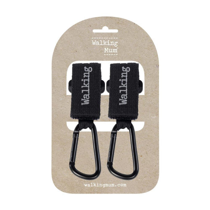 2 Ganchos para Carrinho Walking Mum Eco Mum Black