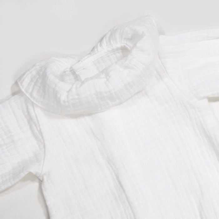 Conjunto 3 Peças para Recém Nascido em Tricot Pasito a Pasito Blue 0-1m