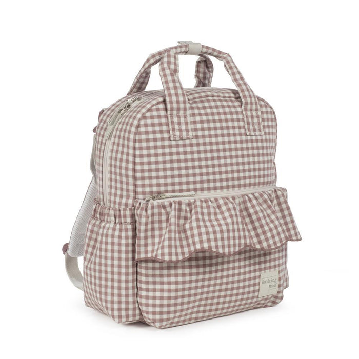 Mochila Walking Mum Praliné Vichy Moka
