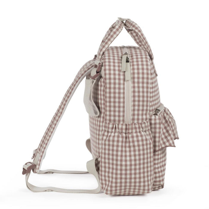 Mochila Walking Mum Praliné Vichy Moka