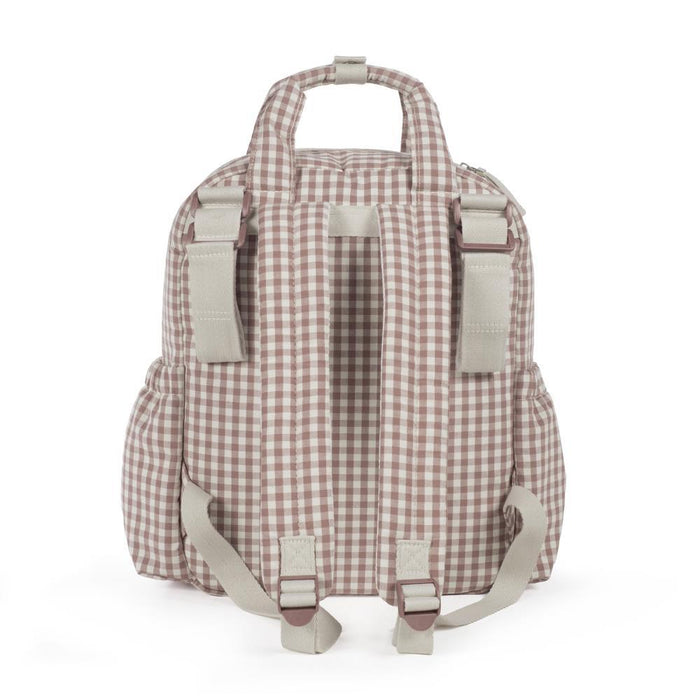 Mochila Walking Mum Praliné Vichy Moka