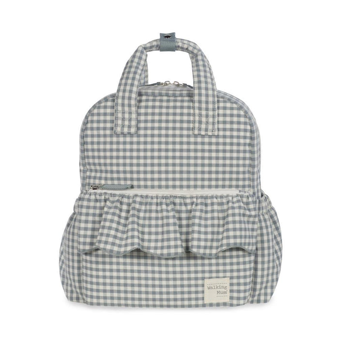 Mochila Walking Mum Praliné Vichy Matcha
