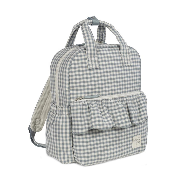 Mochila Walking Mum Praliné Vichy Matcha