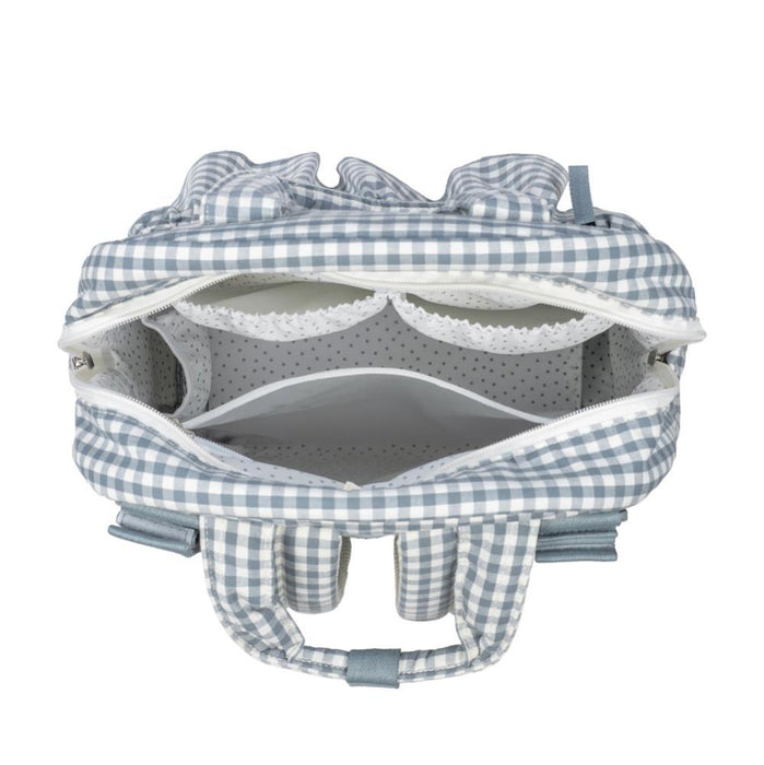 Mochila Walking Mum Praliné Vichy Matcha