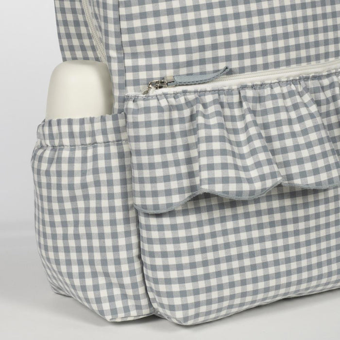 Mochila Walking Mum Praliné Vichy Matcha