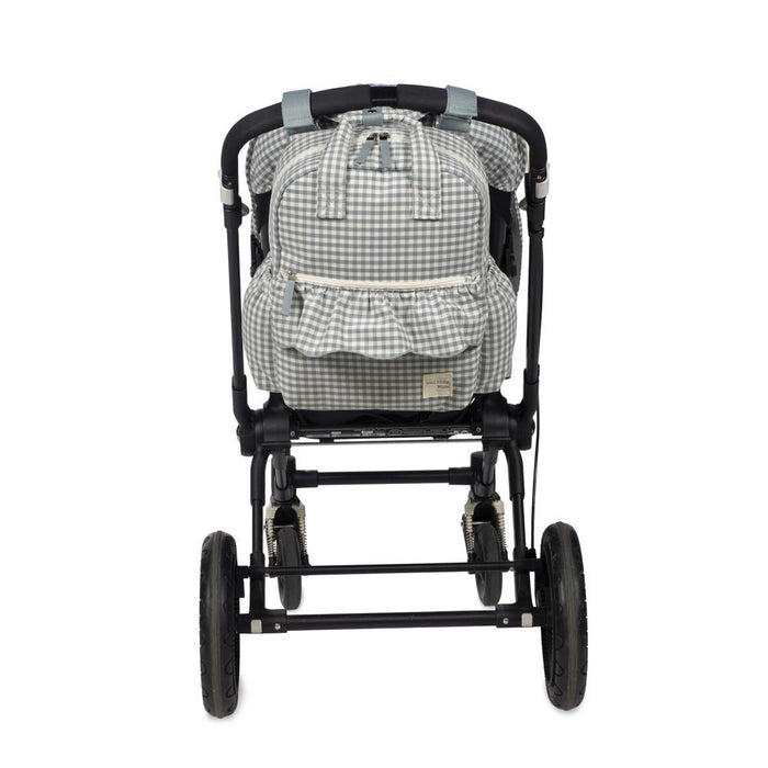 Mochila Walking Mum Praliné Vichy Matcha