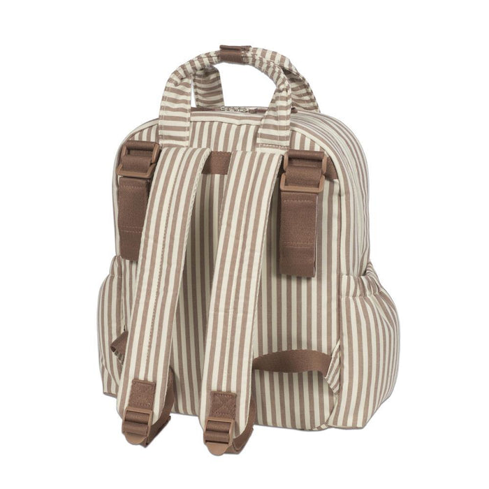 Mochila Walking Mum Praliné Strips Moka