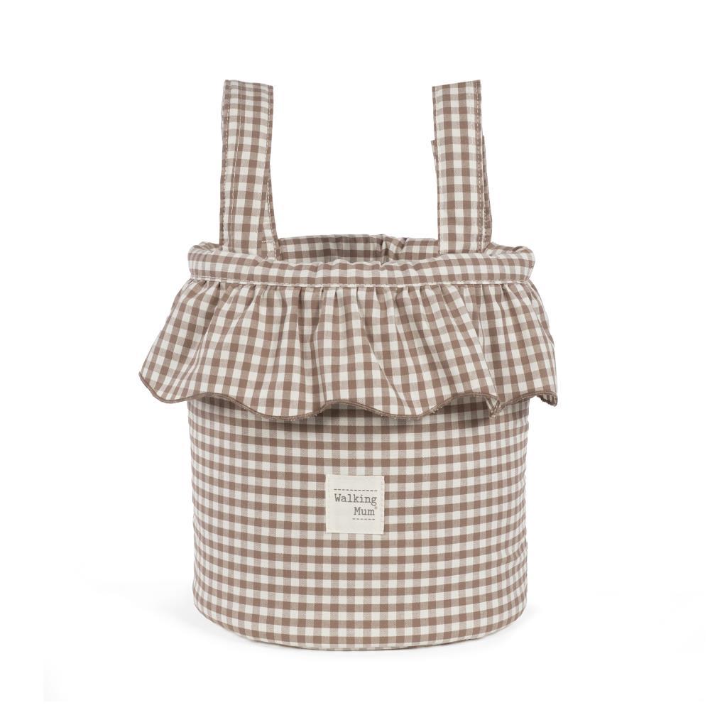 Walking Mum Bucket Praliné Vichy Moka Organizer Bag
