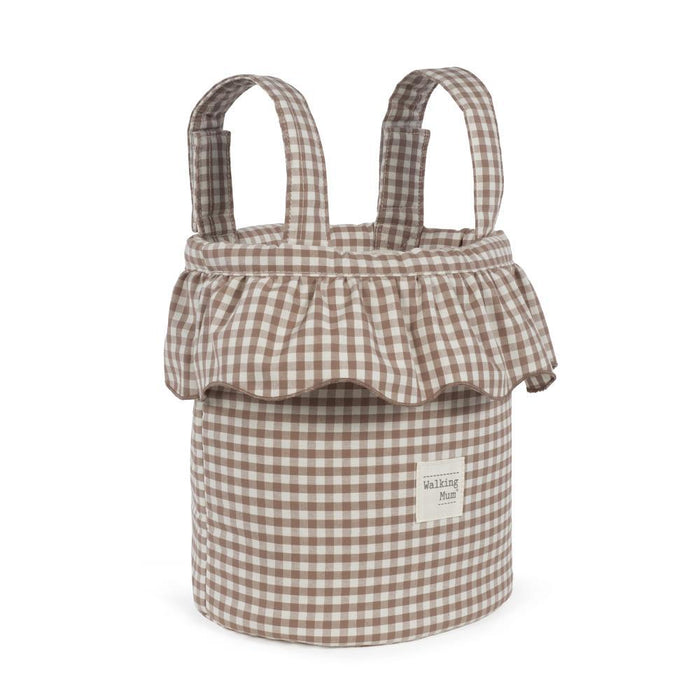 Mala Organizadora Walking Mum Bucket Praliné Vichy Moka