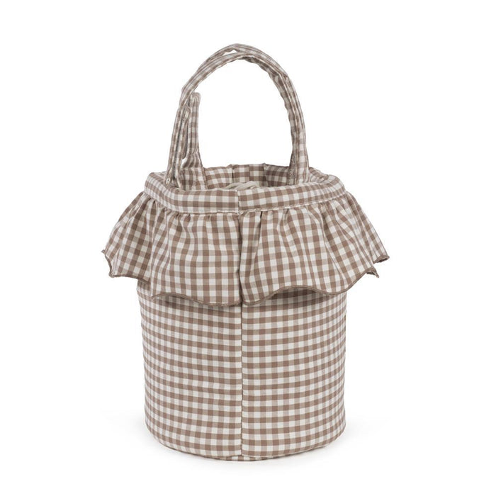Mala Organizadora Walking Mum Bucket Praliné Vichy Moka