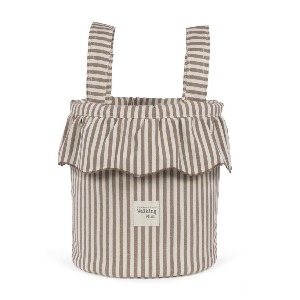 Mala Organizadora Walking Mum Bucket Praliné Strips Moka