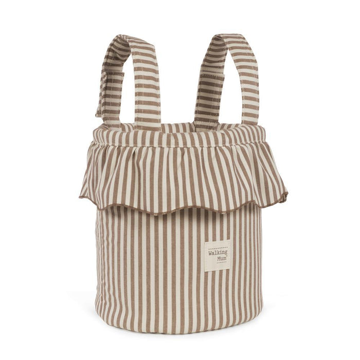 Mala Organizadora Walking Mum Bucket Praliné Strips Moka