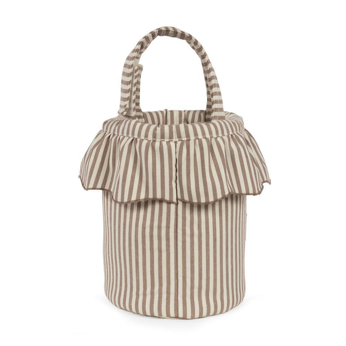 Mala Organizadora Walking Mum Bucket Praliné Strips Moka