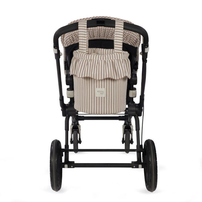 Mala Organizadora Walking Mum Bucket Praliné Strips Moka