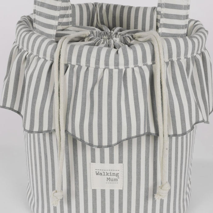 Mala Organizadora Walking Mum Bucket Praliné Strips Matcha