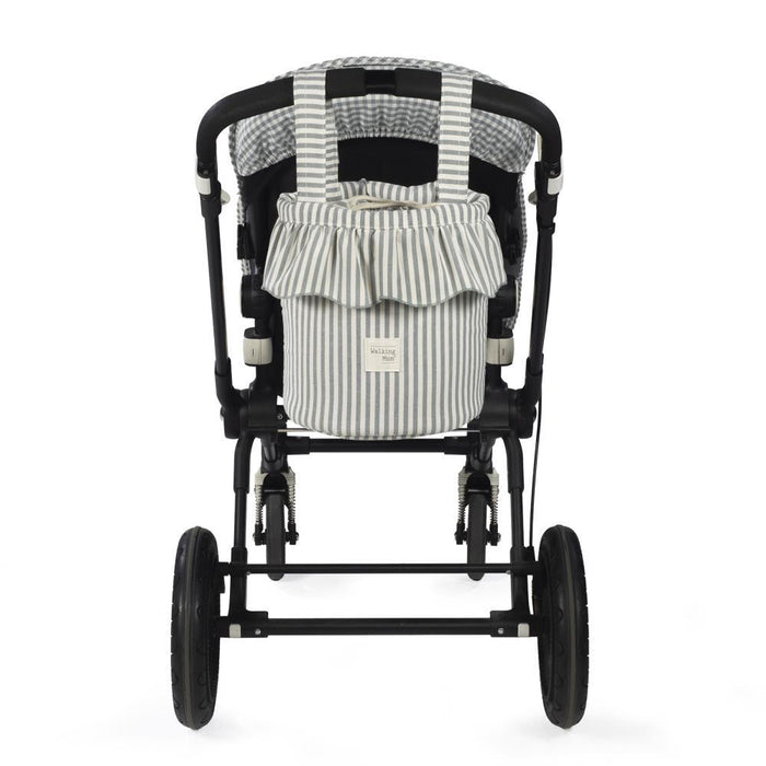 Mala Organizadora Walking Mum Bucket Praliné Strips Matcha
