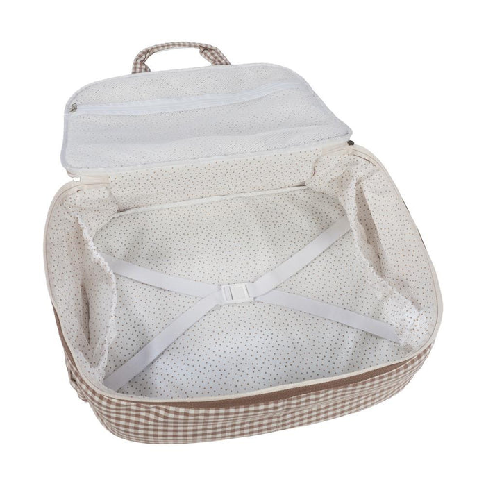 Mala de Maternidade Walking Mum Praliné Vichy Moka