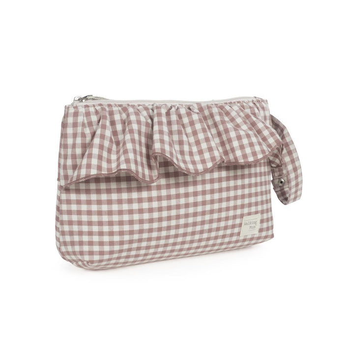 Necessaire Walking Mum Praliné Vichy Moka