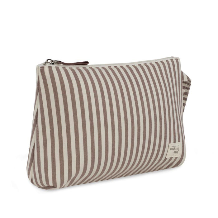 Necessaire Walking Mum Praliné Strips Moka