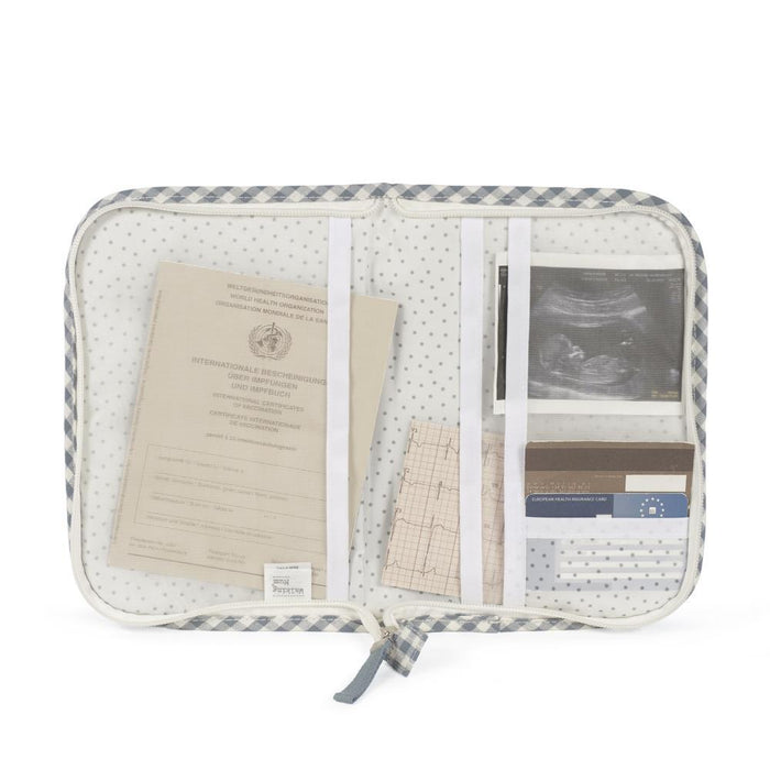 Porta Documentos Walking Mum Praliné Vichy Matcha