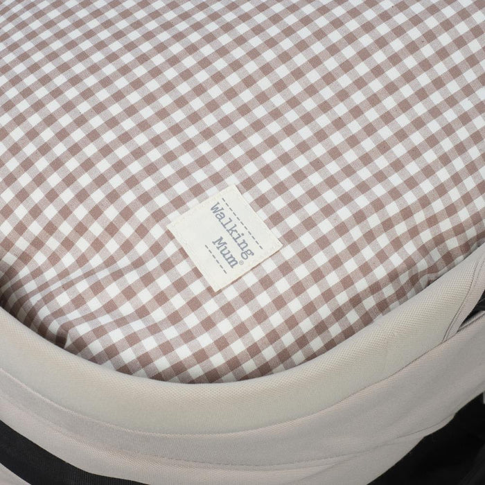 Saco Térmico para Alcofa Walking Mum Praliné Vichy Moka Tog 1.0