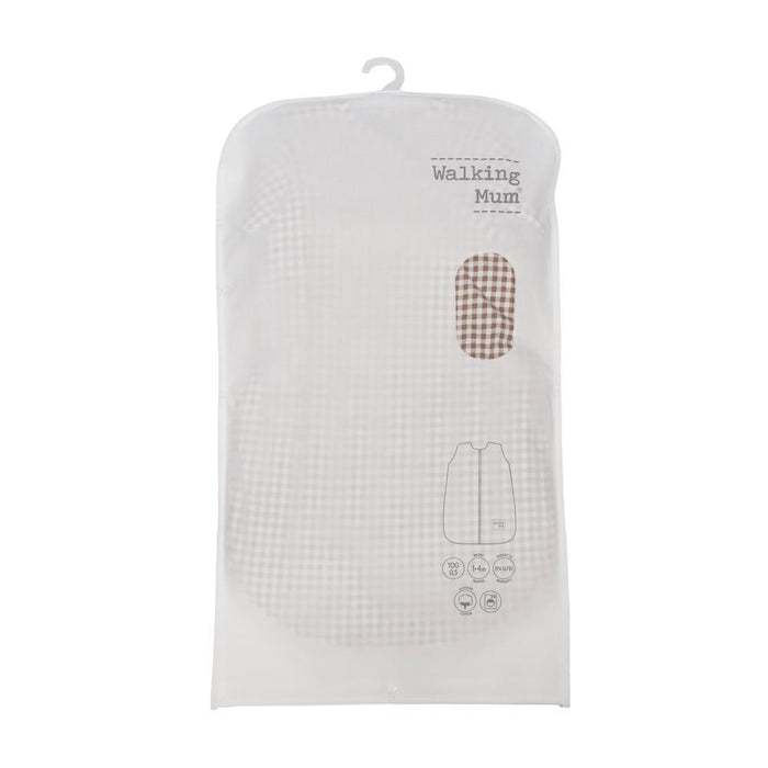 Saco de Dormir Walking Mum Praliné Vichy Moka 1-4m Tog 0.5