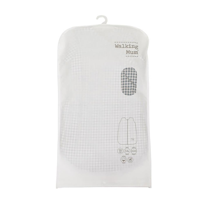 Saco de Dormir Walking Mum Praliné Vichy Matcha 1-4m Tog 0.5