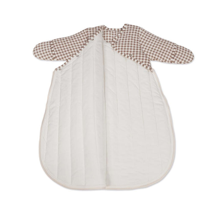 Saco de Dormir com Mangas Walking Mum Praliné Vichy Moka 1-4m Tog 2.5